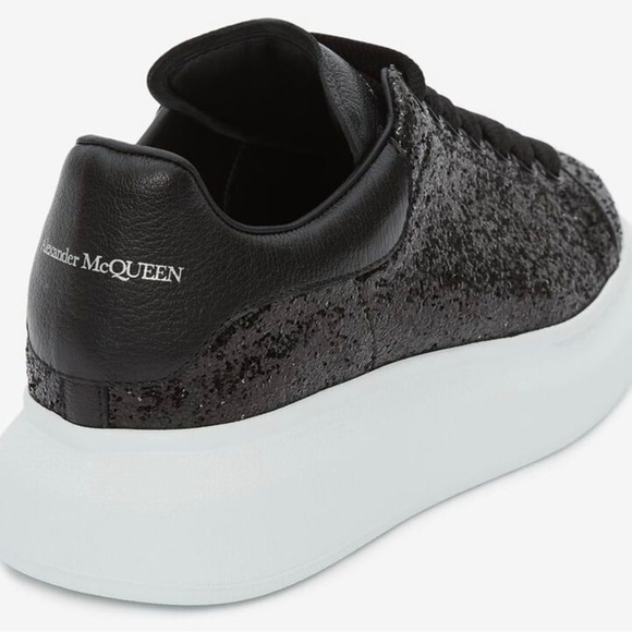 Alexander McQueen oversized embellished leather sneakers.~ 38 - Picture 4 of 9